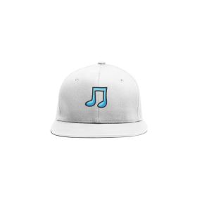 Embroidered Musical Note Cap