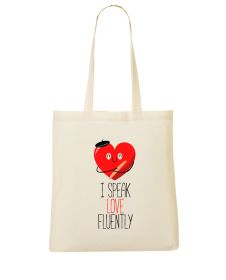 Tote bag - I Speak Love