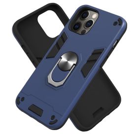 Husa iPhone 12 Pro Max Lemontti Armour Series 2 in 1 Royal Blue