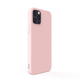 Husa iPhone 12 / 12 Pro Lemontti Silicon Soft Slim Pink Sand