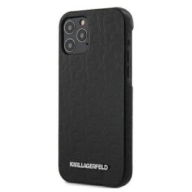 Husa iPhone 12 Pro Max Karl Lagerfeld Colectia Kameo Negru