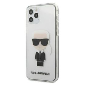 Husa iPhone 12 / 12 Pro Karl Lagerfeld Colectia Ikonik Transparent