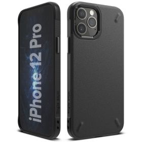 Husa TPU iPhone 12 / 12 Pro Ringke Onyx Negru