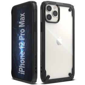 Husa TPU Bumper iPhone 12 Pro Max Ringke Fusion X Negru