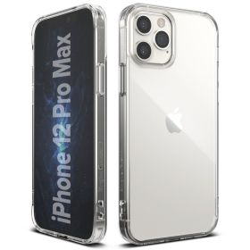 Husa TPU Bumper iPhone 12 Pro Max Ringke Fusion PC Transparent