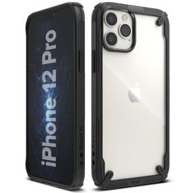 Husa TPU Bumper iPhone 12 / 12 Pro Ringke Fusion X Negru