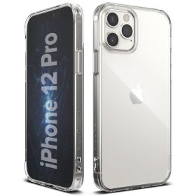 Husa TPU Bumper iPhone 12 / 12 Pro Ringke Fusion PC Transparent