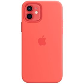 Husa Original iPhone 12 / 12 Pro Apple Silicon, MagSafe, Pink Citrus