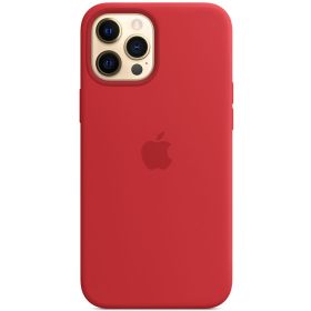 Husa Original iPhone 12 Pro Max Apple Silicon, MagSafe, Red