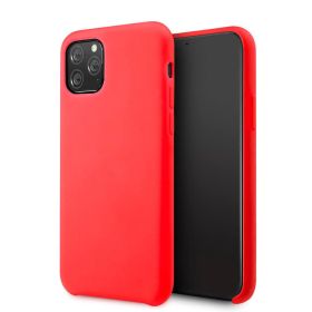 Husa iPhone 12 / 12 Pro Lemontti Silicone Lite Rosu