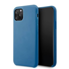 Husa iPhone 12 / 12 Pro Lemontti Silicone Lite Albastru