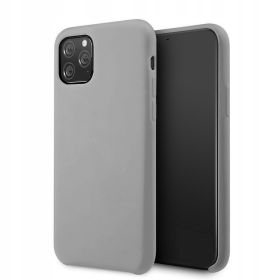 Husa iPhone 12 / 12 Pro Lemontti Silicone Lite Gri