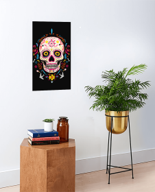 Sticker perete - Dia de los Muertos