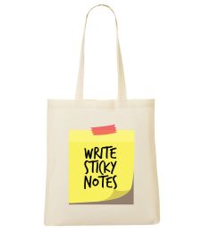 Tote bag - Sticky Notes