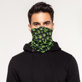 Neck Warmer Full Print - Weed Pattern Neck Warmer