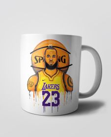 Cana personalizata  - LeBron Lakers