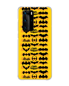 Batman Pattern - Huawei P40 PRO Carcasa Transparenta Silicon