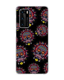 Beads Pattern - Huawei P40 Carcasa Transparenta Silicon