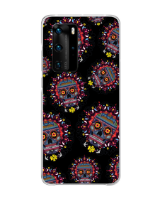 Beads Pattern - Huawei P40 PRO Carcasa Transparenta Silicon