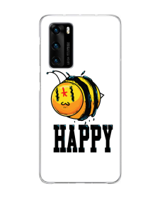 Bee Happy - Huawei P40 Carcasa Transparenta Silicon