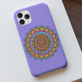 Radiant Mandala - Husa Carcasa Transparenta Silicon