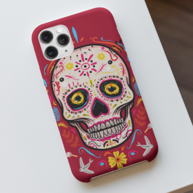 Dia de Los Muertos 2 - Husa Carcasa Transparenta Silicon