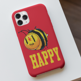 Bee Happy - Husa Carcasa Transparenta Silicon