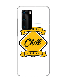 Chill Badge - Huawei P40 PRO Carcasa Transparenta Silicon