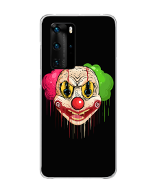 Crazy Clown - Huawei P40 PRO Carcasa Transparenta Silicon