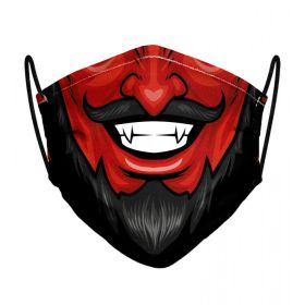 Masca Full Print - Devil Face Mask