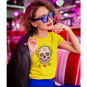 Tricou basic unisex - Dia de los Muertos