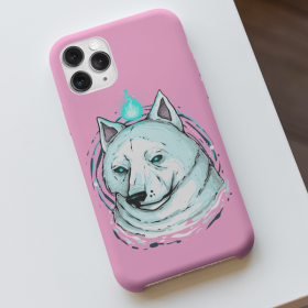 Lone Wolf - Husa Carcasa Transparenta Silicon-Lavender-iP 11 Pro Max