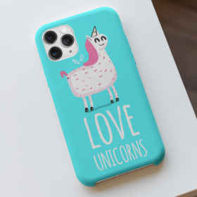 Love Unicorns - Husa Carcasa Transparenta Silicon