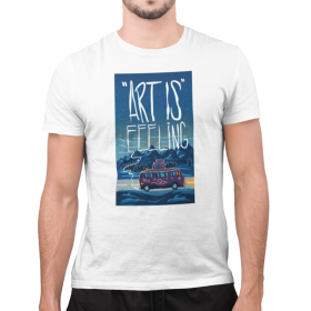 Tricou basic unisex - Art is Feeling 2