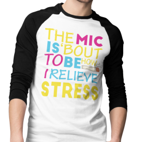 Bluza Unisex cu maneci raglan - The Mic 1