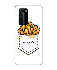 Fries Pocket - Huawei P40 PRO Carcasa Transparenta Silicon