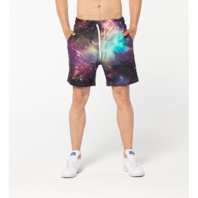 Pantaloni scurti Full Print - Galaxy Clouds Shorts