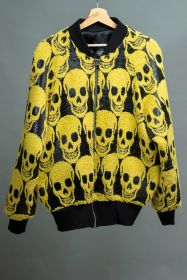 Geaca bomber ”Skull” Pier Cardel x Geanina Punkosti