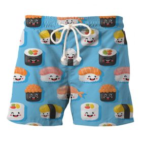 Sort de inot Full Print - Happy Sushi Swim Shorts