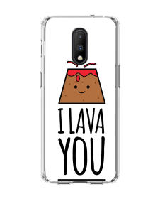 I Lava You - ONEPLUS 7 Carcasa Transparenta Silicon