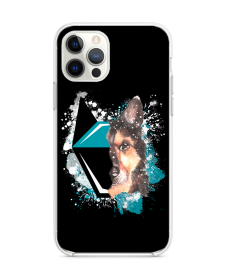 Carcasa Telefon Silicon Transparent - Lup-Black-iP 12 Mini
