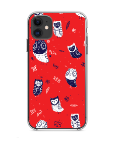 Tireless Owls - iPhone 11 Carcasa Transparenta Silicon