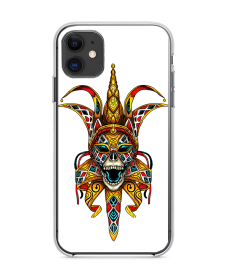 Scary Clown - iPhone 11 Carcasa Transparenta Silicon