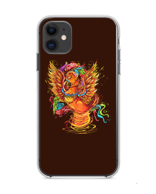 Phoenix - iPhone 11 Carcasa Transparenta Silicon