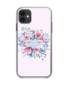 Pastel Wonder Woman - iPhone 11 Carcasa Transparenta Silicon