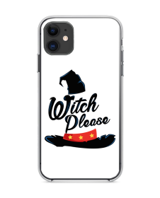 Witch Please - iPhone 11 Carcasa Transparenta Silicon