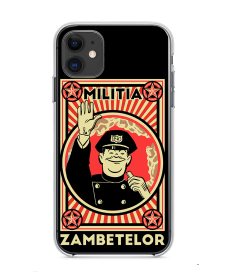 Militia Zambetelor - iPhone 11 Carcasa Transparenta Silicon