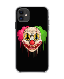 Crazy Clown - iPhone 11 Carcasa Transparenta Silicon