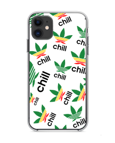 Chill Pattern - iPhone 11 Carcasa Transparenta Silicon