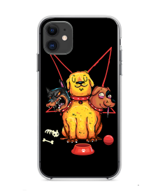 Cerber Pup - iPhone 11 Carcasa Transparenta Silicon